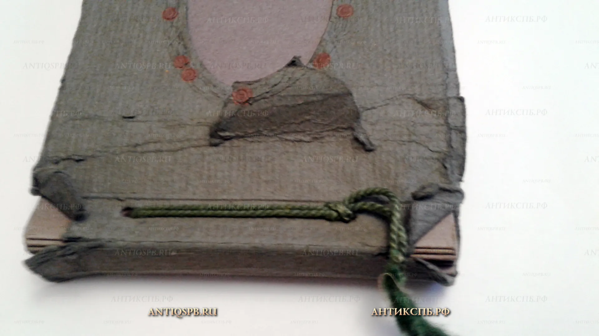 Альбом для фотографий старинный "Розы". Нач. ХХ века. №21750